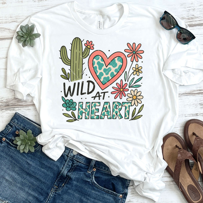 Wild at Heart DTF Transfer