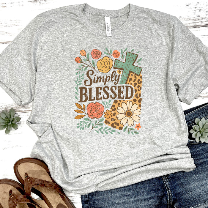 Simply Blessed DTF Transfer