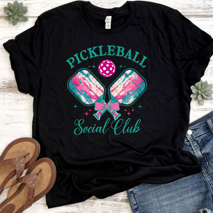Pickleball Social Club DTF Transfer