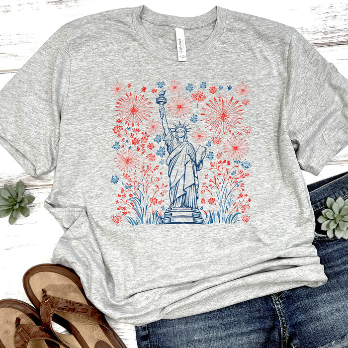 Statue of Liberty DTF Transfer