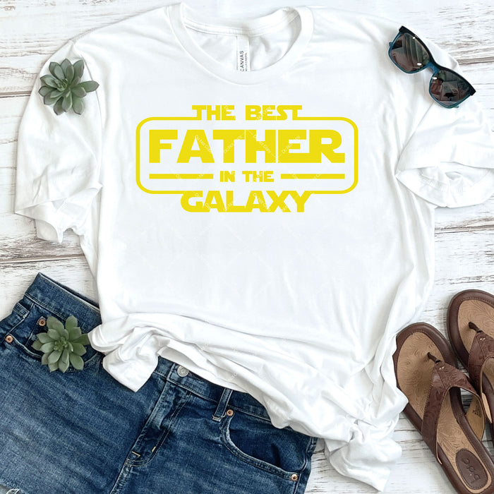 The Best Father In The Galaxy DTF Transfer