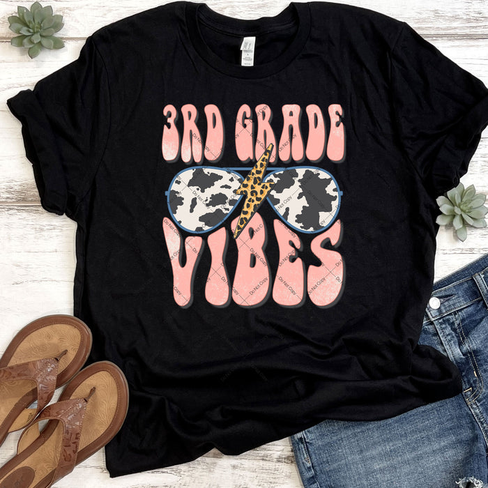 3rd Grade Vibes DTF Transfer