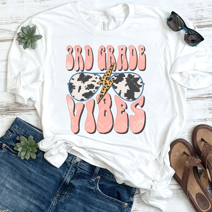 3rd Grade Vibes DTF Transfer