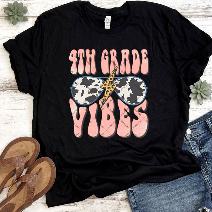 4th Grade Vibes DTF Transfer