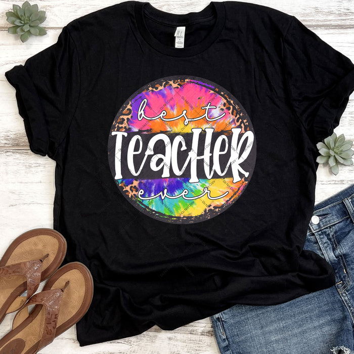 Best Teacher Ever DTF Transfer