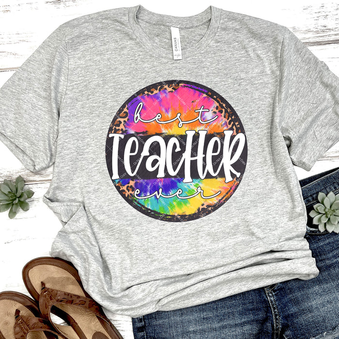 Best Teacher Ever DTF Transfer