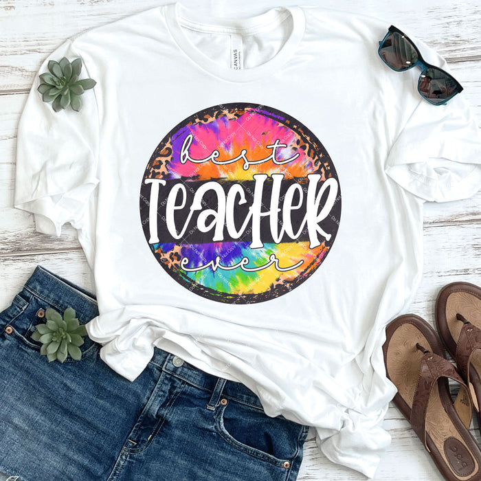 Best Teacher Ever DTF Transfer
