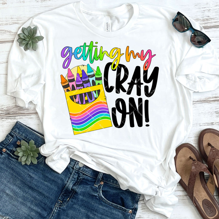 Getting My Cray On DTF Transfer