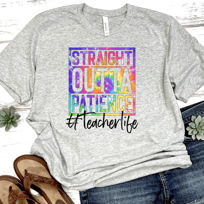 Straight Out Of Patience DTF Transfer