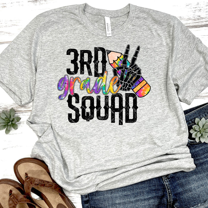 3rd Grade Squad DTF Transfer