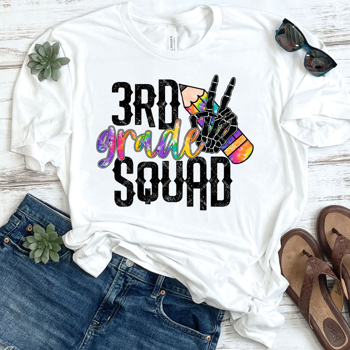 3rd Grade Squad DTF Transfer