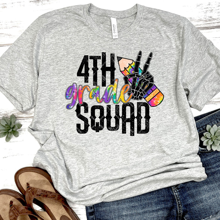 4th Grade Squad DTF Transfer