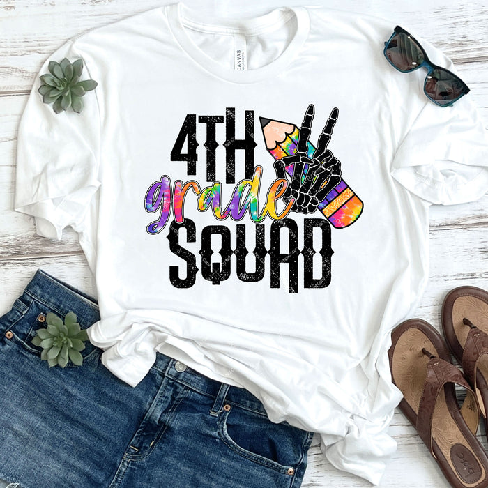 4th Grade Squad DTF Transfer