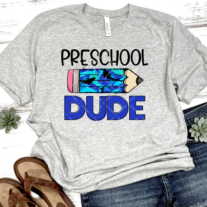 Preschool Dude DTF Transfer