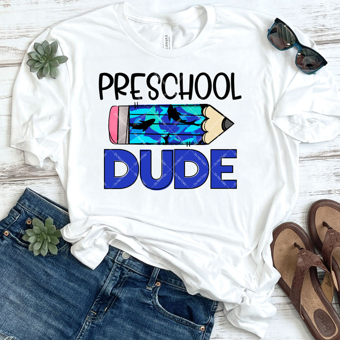 Preschool Dude DTF Transfer