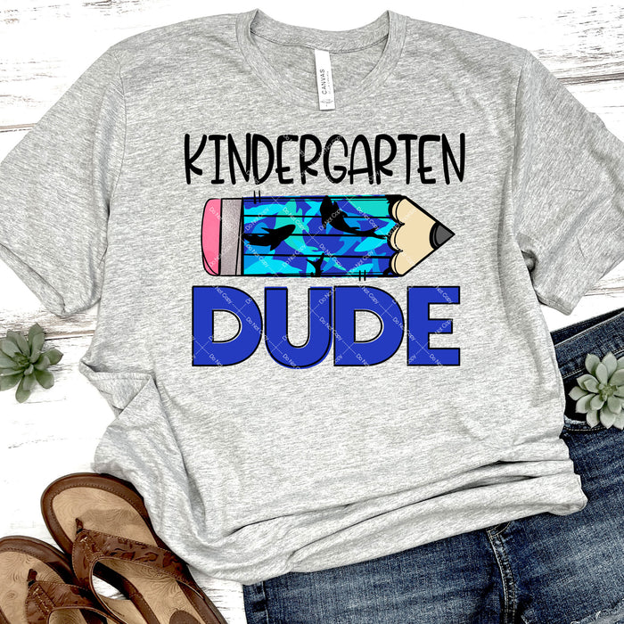 Kindergarten Dude DTF Transfer