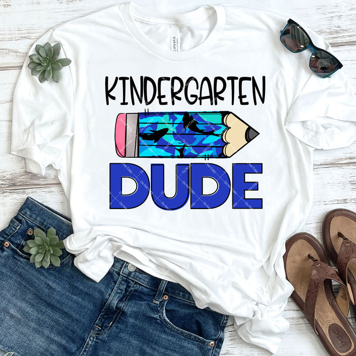 Kindergarten Dude DTF Transfer