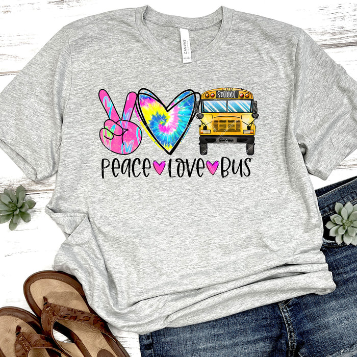Peace Love Bus DTF Transfer