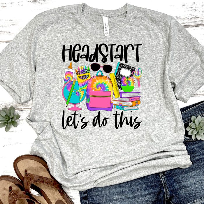 Head Start Let's Do This DTF Transfer