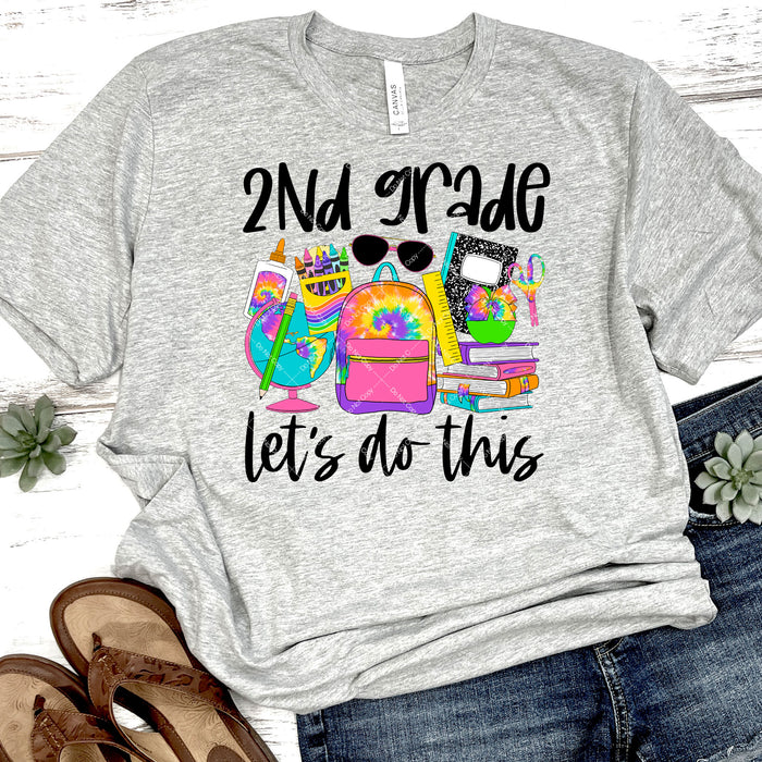 2nd Grade Let's Do This DTF Transfer