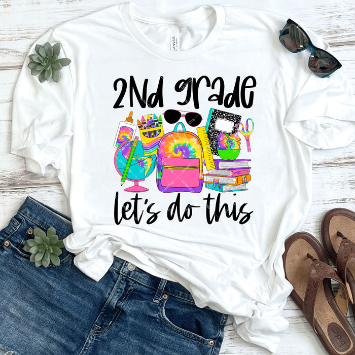2nd Grade Let's Do This DTF Transfer