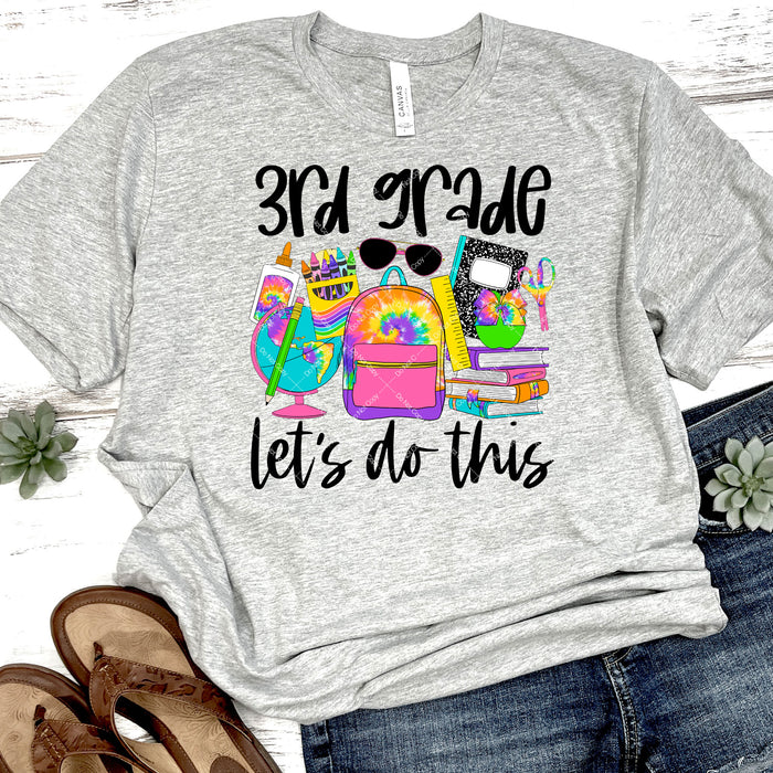 3rd Grade Let's Do This DTF Transfer