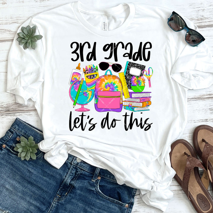 3rd Grade Let's Do This DTF Transfer