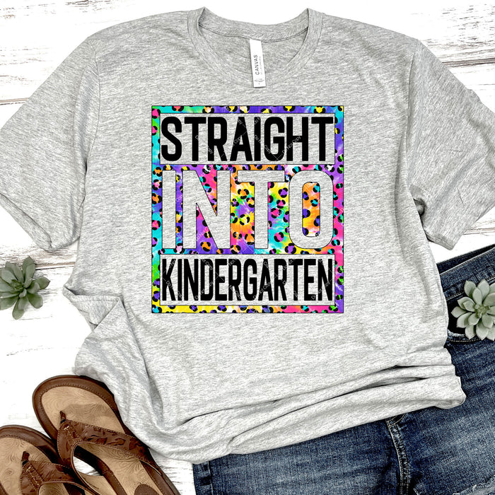 Straight Into Kindergarten DTF Transfer