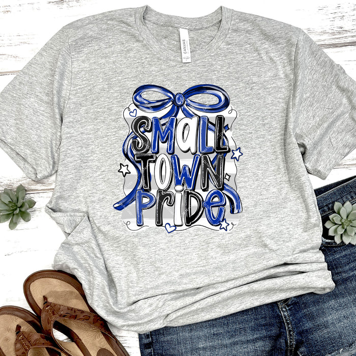 Blue & Black Small Town Pride DTF Transfer