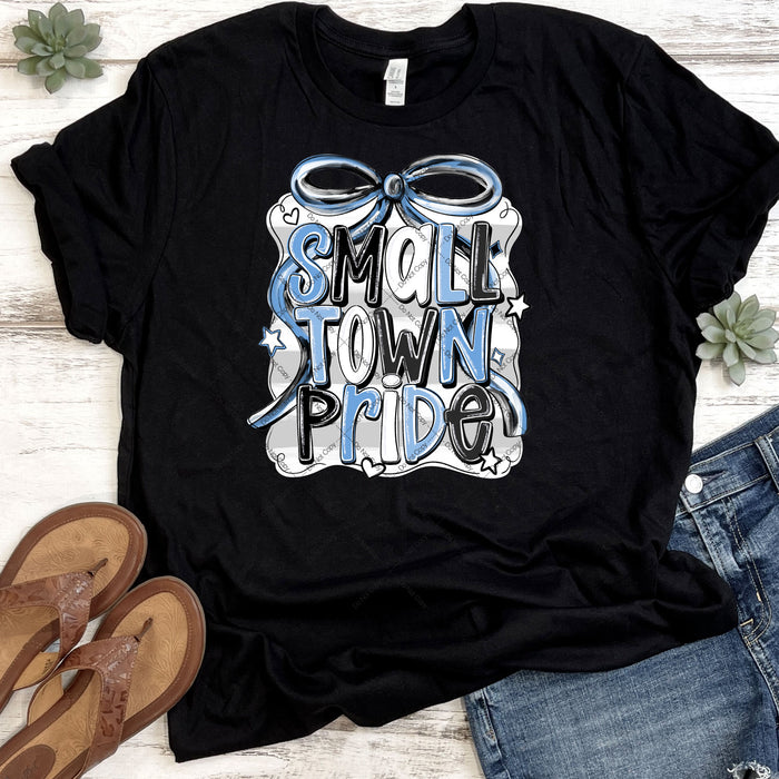 Columbia Blue & Black Small Town Pride DTF Transfer