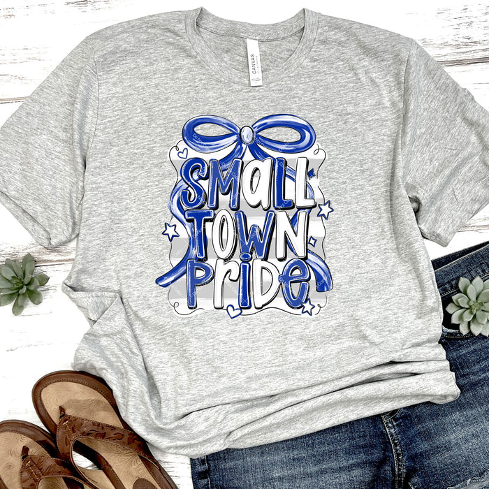 Blue Small Town Pride DTF Transfer