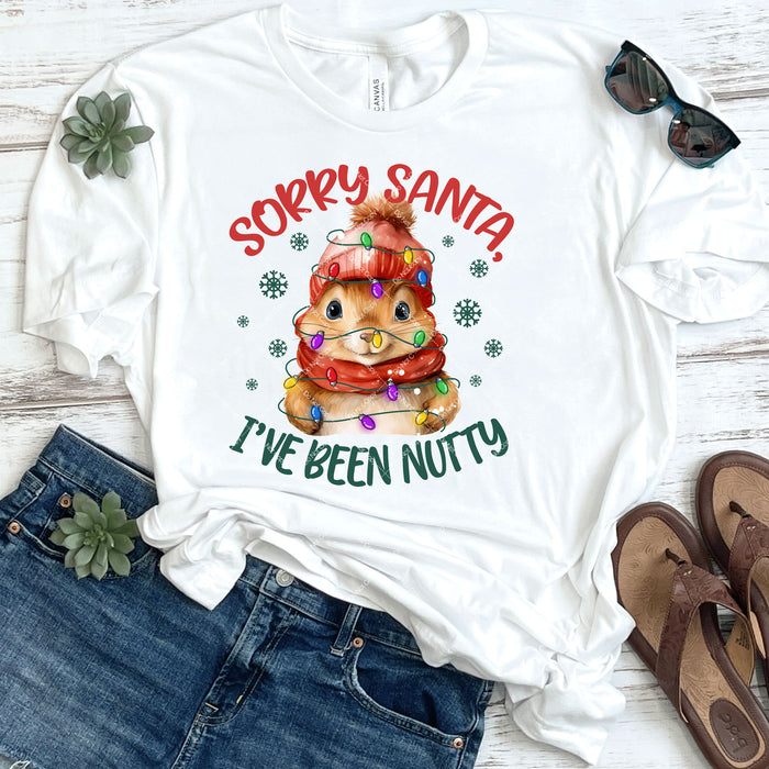 Sorry Santa I've Been Nutty DTF Transfer