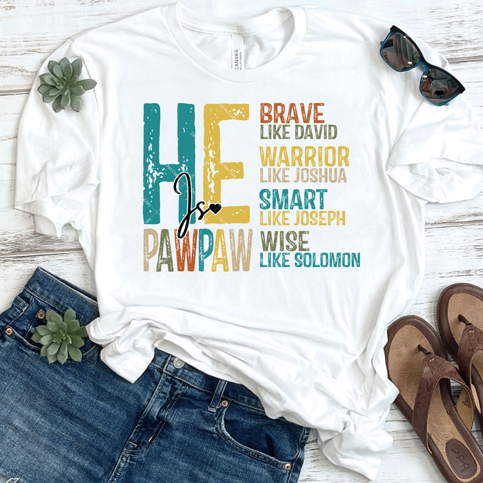 He Is Pawpaw DTF Transfer