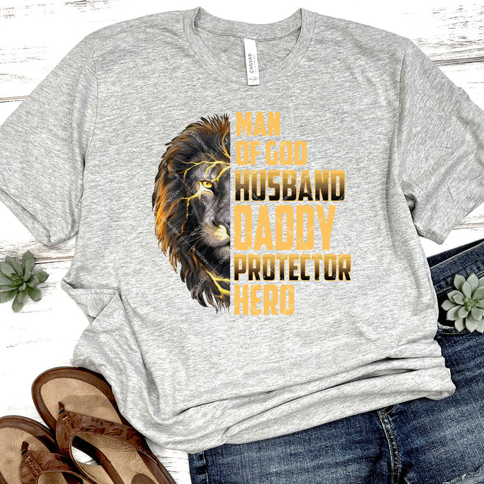 Man of God Husband Daddy DTF Transfer