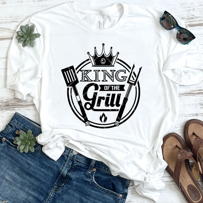 King of The Grill DTF Transfer