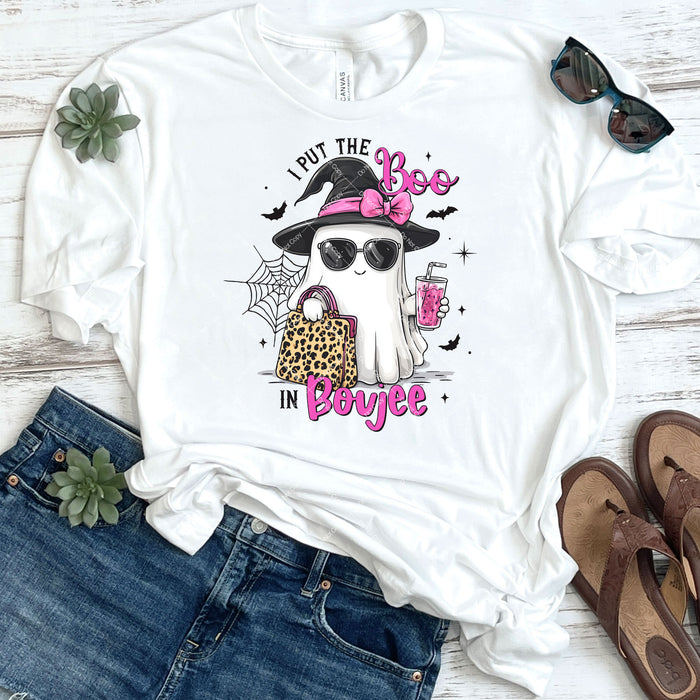 I Put The Boo In Boujee DTF Transfer