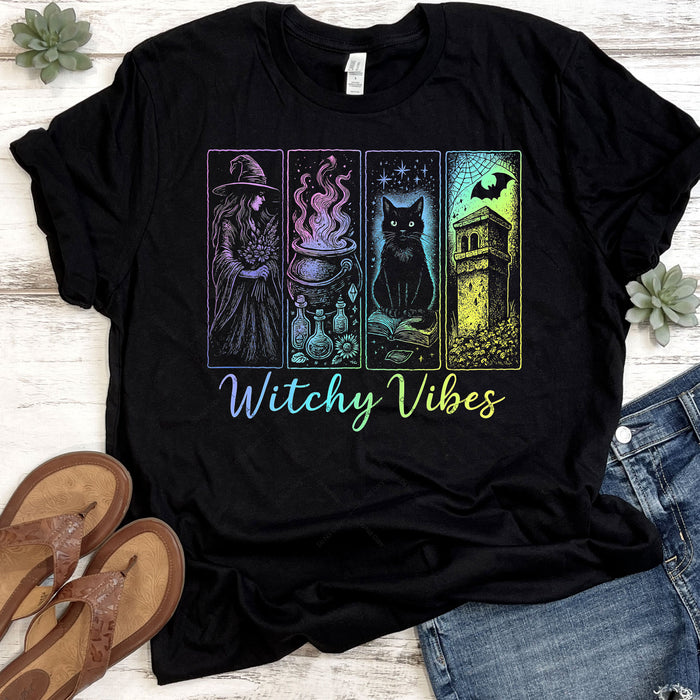 Luminous Witchy Vibes DTF Transfer