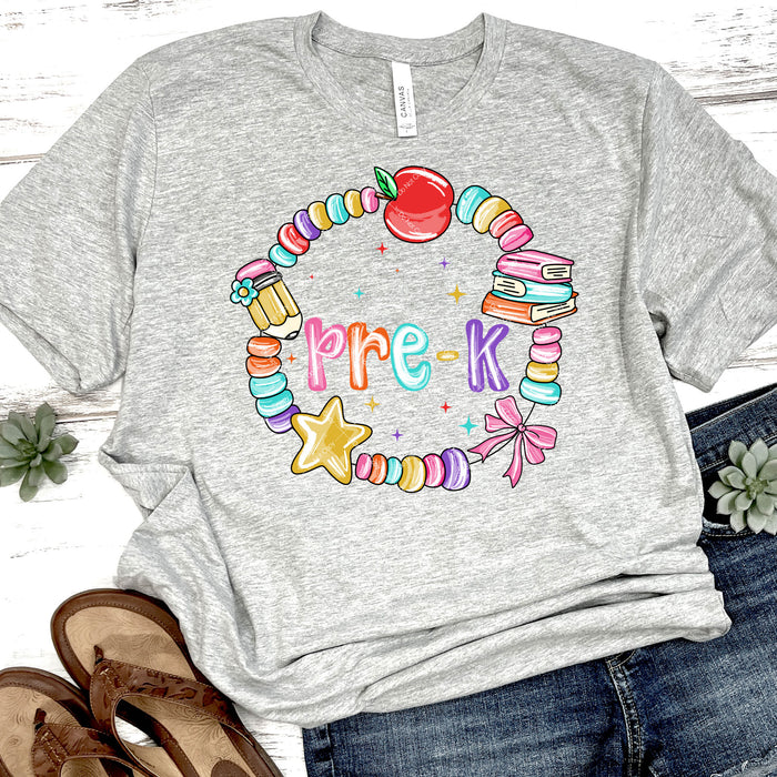 Pre-K Friendship Bracelet DTF Transfer