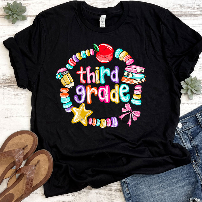 Third Grade Friendship Bracelet DTF Transfer