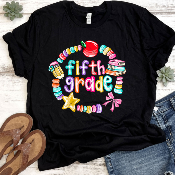 Fifth Grade Friendship Bracelet DTF Transfer