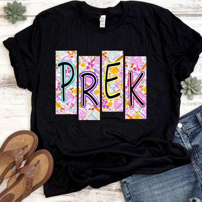 Pre-K Back To School DTF Transfer