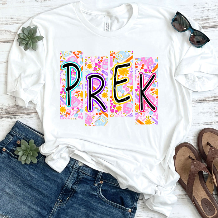 Pre-K Back To School DTF Transfer