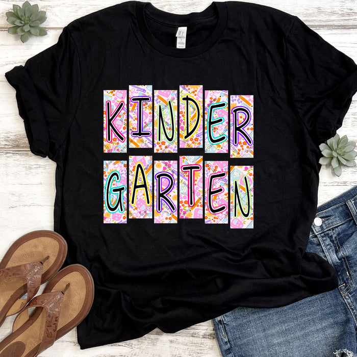 Kindergarten Back To School DTF Transfer