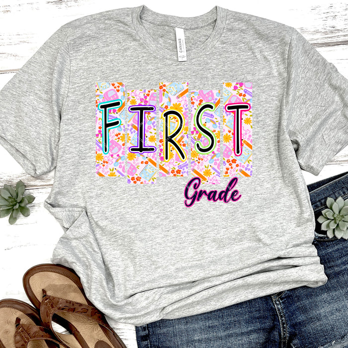 First Grade Back To School DTF Transfer