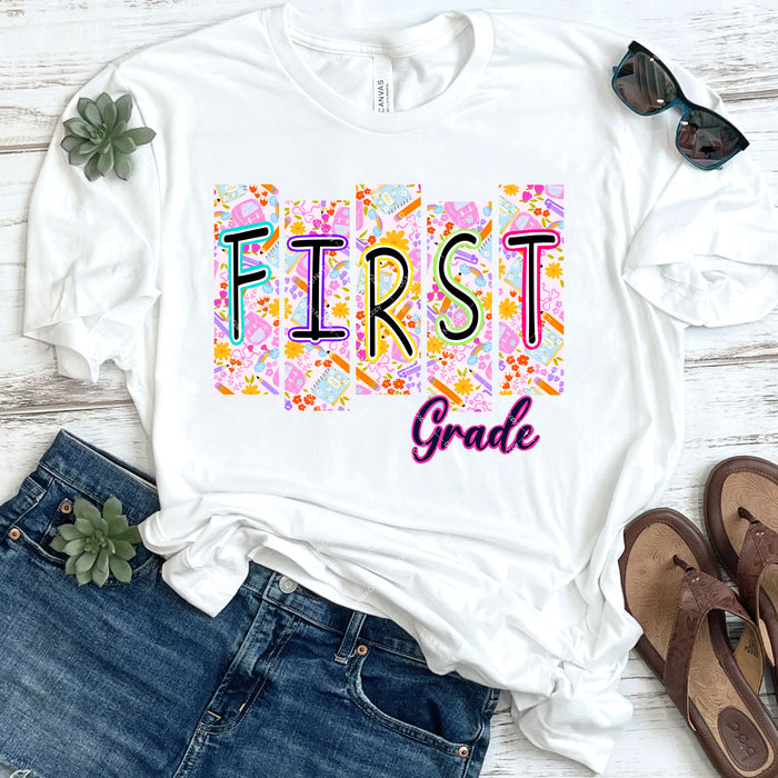 First Grade Back To School DTF Transfer