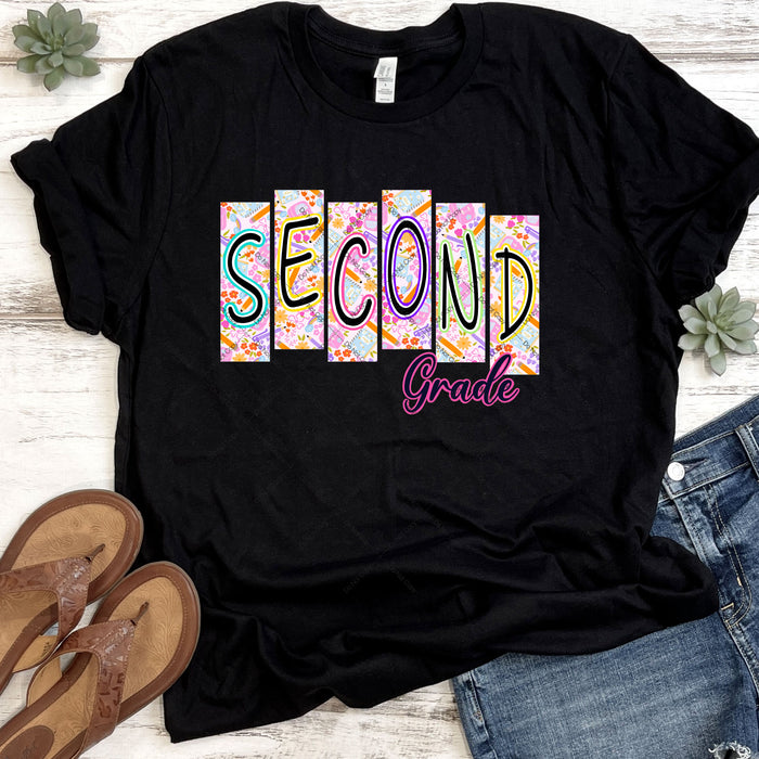 Second Grade Back To School DTF Transfer