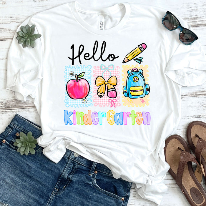 Hello Kindergarten DTF Transfer