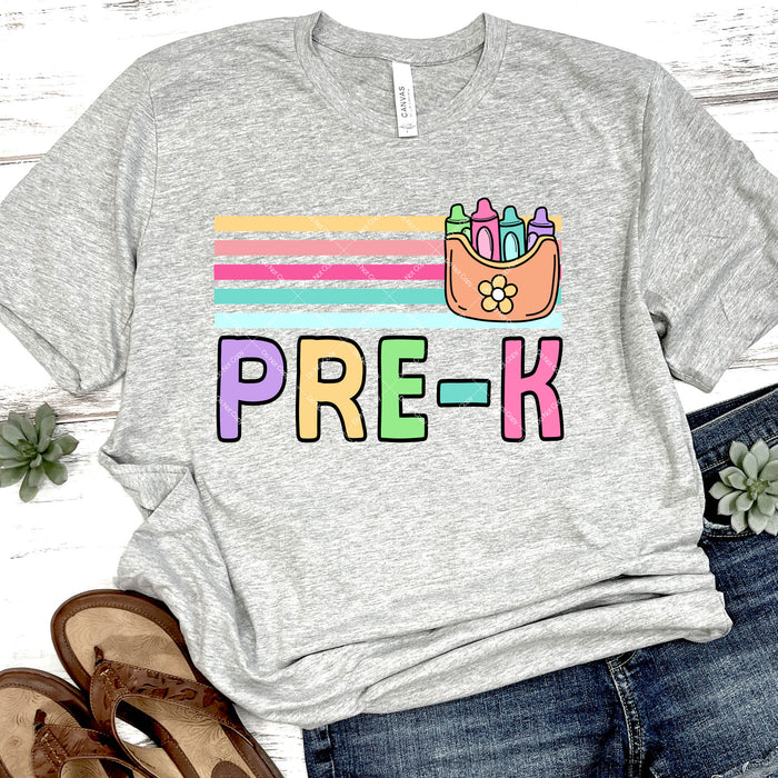 Pre-K Back To School DTF Transfer