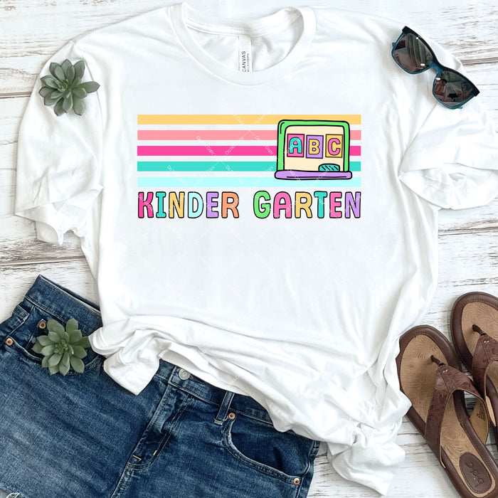 Kinder Garten Back To School DTF Transfer