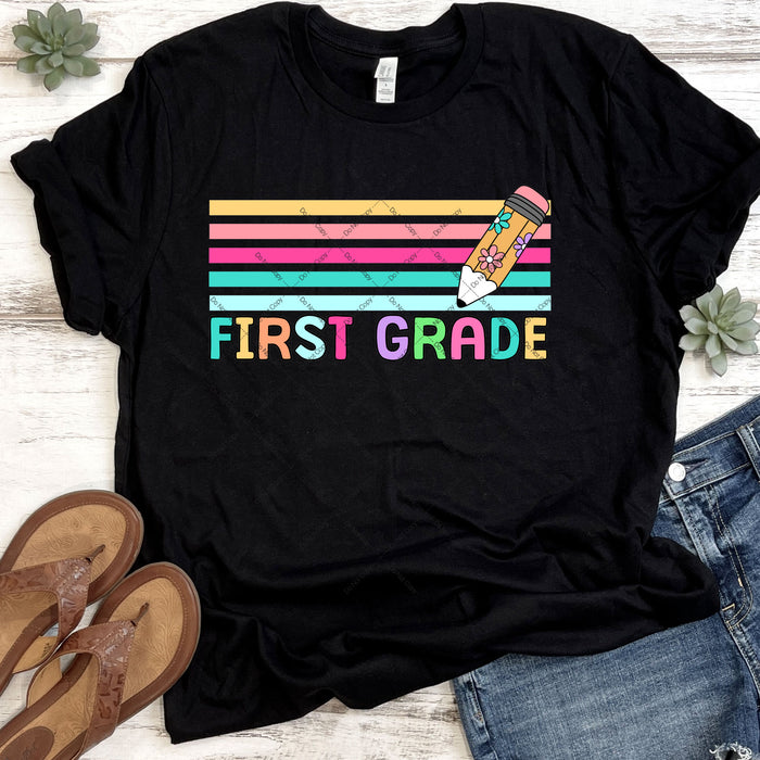 First Grade Back To School DTF Transfer